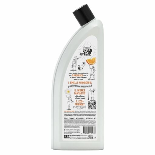 Toiletreiniger Sinaasappel & Jasmijn (750 ml) | Marcel's Green Soap - Afbeelding 3