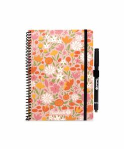 Bambook Floral uitwisbaar notitieboek
